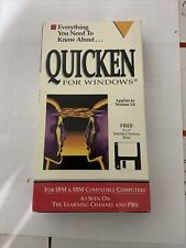 Vintage quickbooks for windows VHS And Comes With Floppy Disk picture