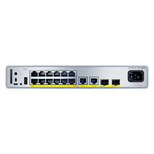 Cisco C9200CX-12P-2X2G-E Managed Gigabit Ethernet 10/100/1000 Network Switch picture