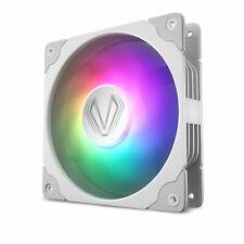 1x Vetroo White Frame ARGB 120mm Case Fan Gaming Computer Case Cooling Fan picture