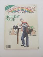 Vintage Tandy Rainbow The color Computer Magazine December 1985 Holiday Issue picture