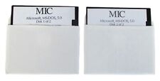 Microsoft MIC MS-DOS 5.0 Operating System With 5.25