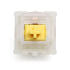 Gateron CAP Milky Yellow V2 Switch 5pin RGB Linear 63g for mechanical keyboard picture