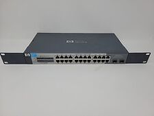 HP ProCurve J9561A 1410-24G 24-Port Gigabit Ethernet Network Switch w/rack ears picture