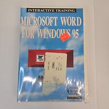Interactive Training Microsoft Word For Windows 95 Personal Training Systems picture