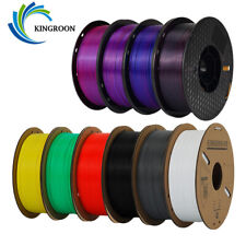10KG 3D Printer Filament PLA & Tri-Color Shiny Silk Bundle 1.75 mm Multipack 1KG picture