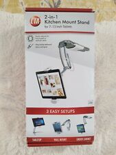 CTA Digital PAD-KMS 2-in-1 Kitchen Mount Stand for iPad/Tablet picture