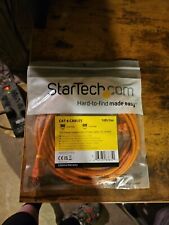 StarTech.com 10ft CAT6 Ethernet Cable - Orange Snagless Gigabit - 100W PoE UTP 6 picture