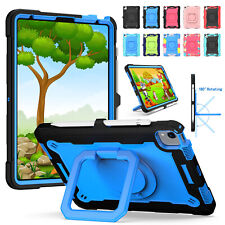 For iPad Air 5th /4th Gen 2022 10.9 Hybrid Shockproof Rugged Rotating Stand Case picture