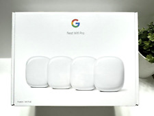 NEW Google Nest Wifi Pro 5.4Gbps Wi-Fi  AXE5400 6E GA03691-US Auto Updates 4Pack picture