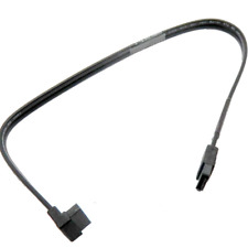 HP 14-Inch SATA-1 Straight & 1 Angled End Cable 611894-019 picture