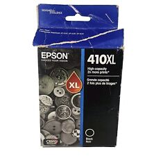 Epson 410XL Black Ink Cartridge Sealed 08/2018 Genuine picture