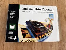 486 DX66 Retail BOX INTEL PROCESSOR DX2ODPR66 486 DX2 66Mhz OverDrive CPU picture