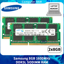 16GB 2x 8GB 4GB 2G DDR3L 1600MHz PC3L-12800S 204Pin 1.35V Laptop RAM Samsung LOT picture