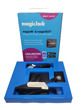 MagicJack - HOME VoIP Telephone Adapter Black New Open Box picture