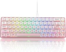 Keyboard Gaming  Wired Mechanical Keyboard Hot-Swappable Keyboard, RGB Custom picture