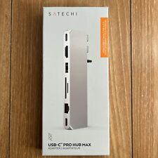 Satechi USB-C Pro Hub Max Adapter Silver New Sealed Model ST-UCPHMXS picture