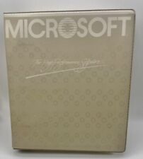 Microsoft Fortran Compiler For Apple Mac MANUAL ONLY 1985 vintage programming picture