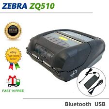 Zebra ZQ510 Mobile Barcode Direct Thermal Printer Bluetooth USB FULLY TESTED picture