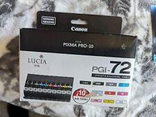 PGI-72 for CANON PIXMA PRO -10 LUCIA ink 10-Color Ink - New / Sealed / Genuine picture