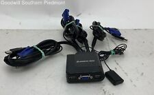 IOGEAR GCS24U 4-Port USB KVM Switch w/ Cables - Tested picture