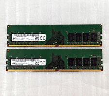 MICRON 16GB (2x8GB) DDR4-2400 PC4-19200 288-Pin DIMM Desktop Memory Modules picture