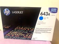 Genuine HP 643A (Q5951A) Cyan Toner Cartridge For HP LaserJet 4700 -- New Sealed picture