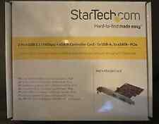 StarTech 2-Port USB 3.1 Gen 1 (10Gbps) and eSATA (6Gbps) PCIe Card - PCI picture