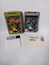 Commodore 64 Commando Computer Game Software Data East Tested/Works Box Damage picture