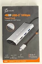 j5create USB-C 10Gbps Travel Dock USB4 4K60 JCD392 picture