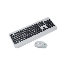 Uncaged Ergonomics KM1 Wireless Keyboard and Mouse Combo, Gray/Silver NEW picture