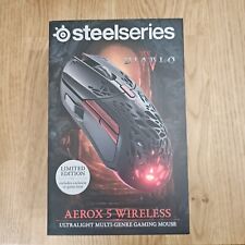 SteelSeries Aerox 5 Wireless Diablo IV Limited Edition RGB Gaming Mouse SEALED picture