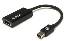 Accell B086B-008B UltraAV Mini DisplayPort to HDMI Active Adapter Video Audio picture