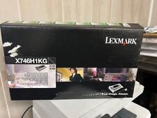 New GENUINE LEXMARK X746H1KG X746h1kg  BLACK HIGH YIELD . Sealed Box picture