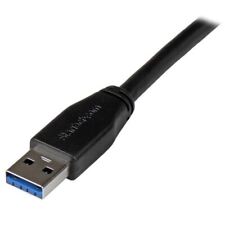 StarTech.com Active USB 3.0 USB-A to USB-B Cable - M/M - 10m (30ft) (USB3SAB10M) picture