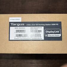 Targus DOCK182-A1 USB-C Dual 4K Docking Station 100W PD DOCK182GLZ-40 picture