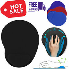 Durable Ergonomic Design Gaming Mouse Pad w Wrist Rest Support & Non-Slip Base picture
