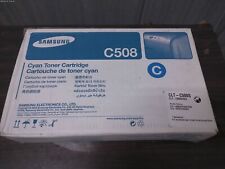 Genuine Samsung CLT-C508S Cyan Toner Cartridge CLP-620ND 670N/ND CLX-6220FX picture