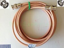 RG142 or RG400 COAX RF CABLE N TYPE MALE FEMALE SMA RP-SMA 10 20 FEET USA ASMBLD picture