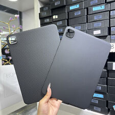 Genuine Carbon Fiber Ultra Slim Shockproof Case Back Cover for 2024 iPad Pro 11