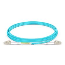 2.5m LC UPC to LC UPC Duplex OM4 Multimode PVC (OFNR)2.0mm Fiber Patch Cable picture