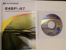 ECS 848P-A7 Manual Drivers and Utilities CD/DVD picture