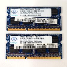 NANYA 2x2GB NT2GC64B8HC0NS-CG 2GB 2Rx8 PC3-10600S-9-10-F2.1333 Desktop Mem RAM picture
