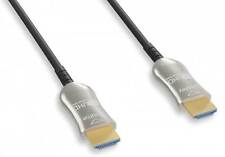 SF Cable 65ft HDMI 8K CL3 AOC Active Optical Cable 2.1 Bright Gold With Anti-... picture