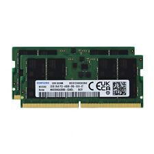 Samsung 2x32GB PC5-38400 DDR5 4800 MHz SODIMM Laptop Memory RAM M425R4GA3BB0-CQK picture