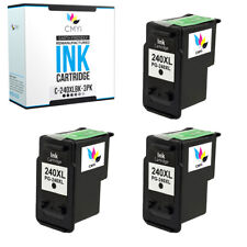 3 PK PG 240XL 240 XL Black Ink Cartridges for Canon PG-240XL Fits Pixma MG MX picture