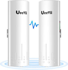Ueevii CPE450 3KM 300Mbps Wireless Bridge Outdoor CPE WiFi Point to Point 14dBi picture