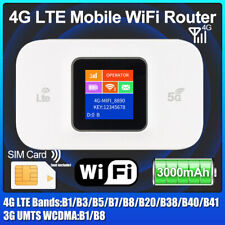 Portable Unlocked LTE 4G Wireless WiFi Router Mobile Broadband MIFI Hotspot 2024 picture