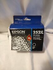 🔥 Epson T252XL120 252XL High Capacity Black Ink Cartridge - Black 06/2023 picture