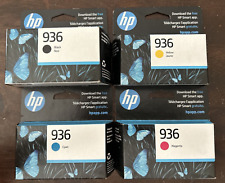 HP 936 Standard Ink Cartridges 4 Pack 6C3Z5LN EXP 7/25 Black Cyan Magenta Yellow picture