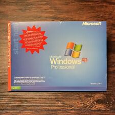 Microsoft Windows XP Professional CD Sealed 2002 SP1 REQUIRES KEY - NOT INCLUDED picture